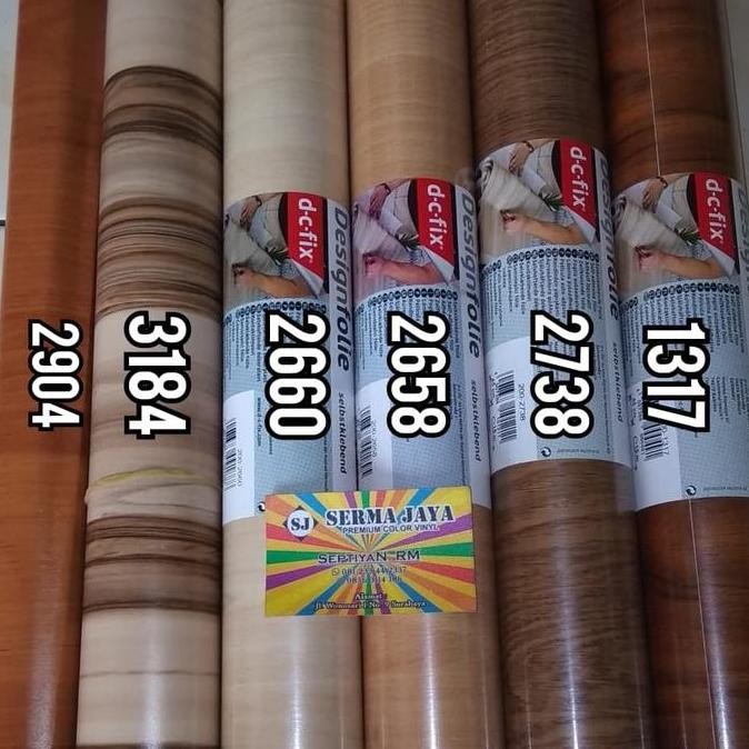 Stiker Dcfix Kayu / Sticker Dcfix Motif Kayu / Skotlet Dcfix Kayu Co