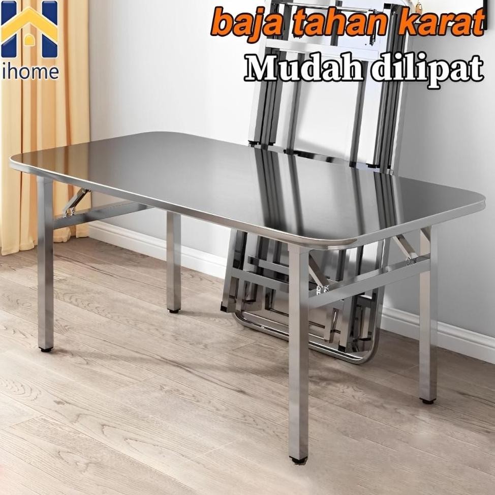 Meja Lipat Portable Meja Lipat Besi Meja Belajar Lipat Meja Lipat Jualan Meja Bar Dapur Lipat Meja L