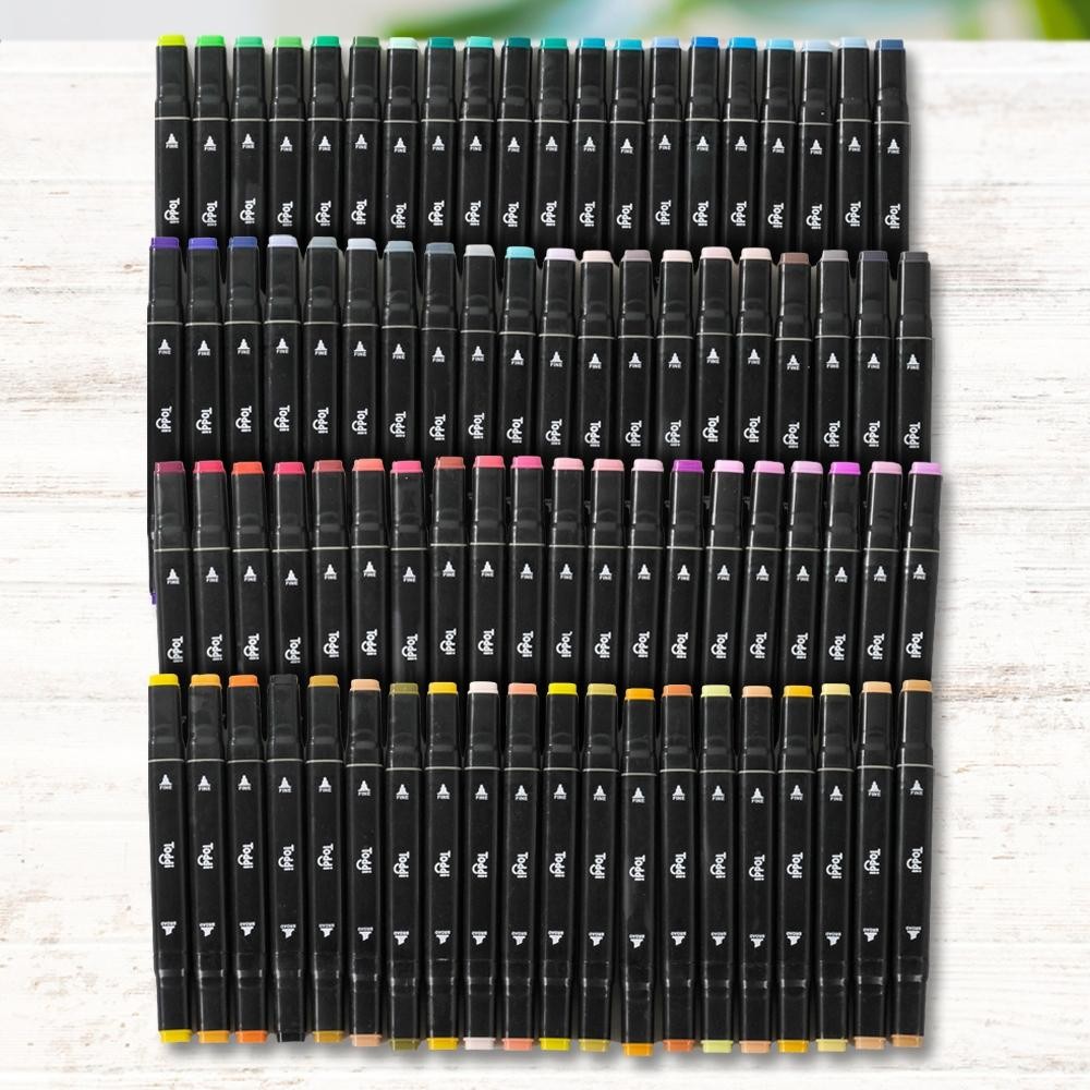 

Deli Color Marker With Bag Spidol Warna Dengan Tas 60/80 Spidol Warna 2 Sisi