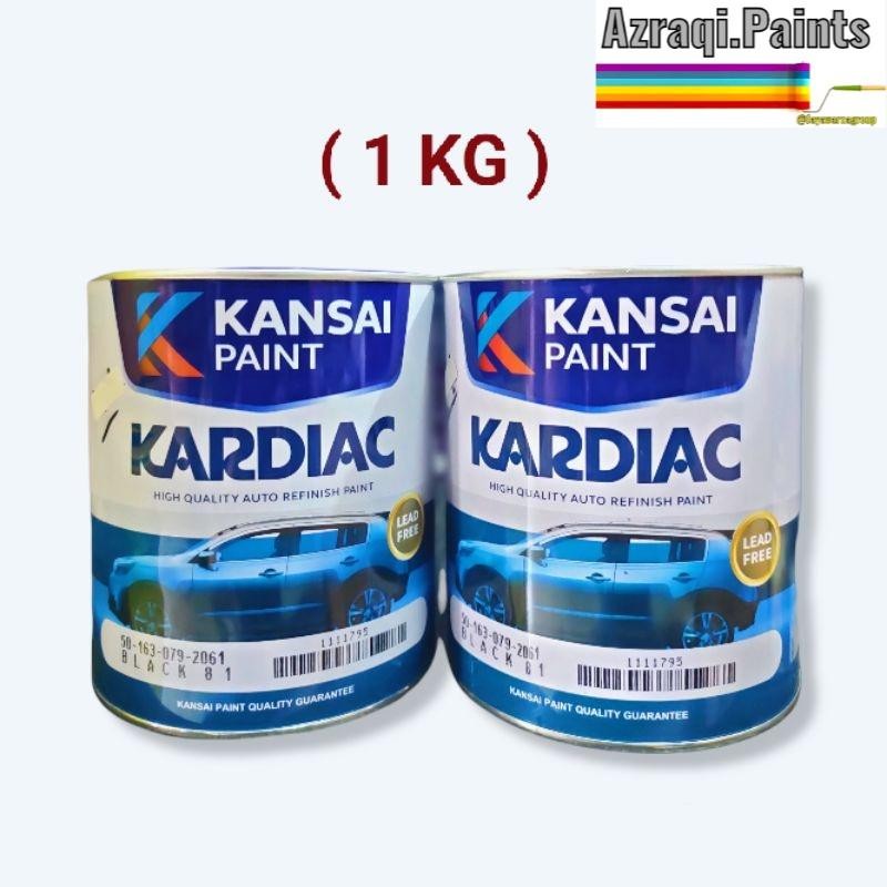 Cat Duco Kansai Kardiac Black 81 / Hitam Pekat ( 1 Kg )