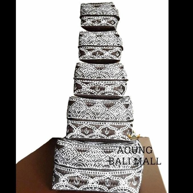 Sokasi motif set 5 | box Bali dekorasi | sokasi Bali | box serbaguna
