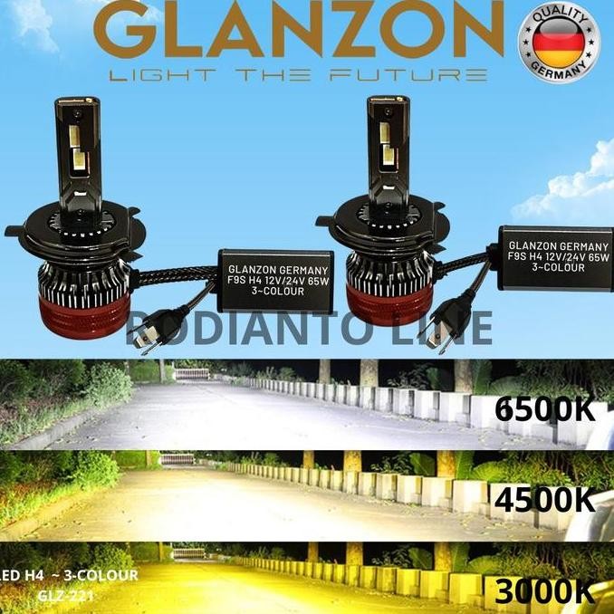 New LAMPU LED MOBIL CHEVROLET SPIN H4 - 3 WARNA X9 ECO. 36W ORIGINAL