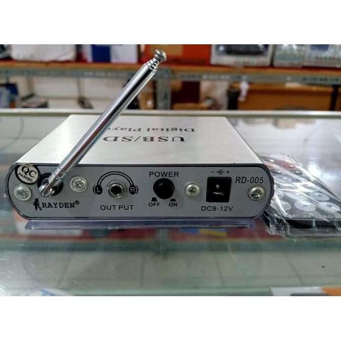 MODUL MP3 PLAYER + RADIO FM USB SD RAYDEN DIGITAL PLAYER RD-005
