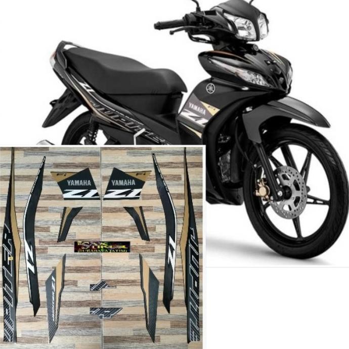 Promo striping original Yamaha Jupiter Z1 FI hitam gold tahun 2020 2021 COD