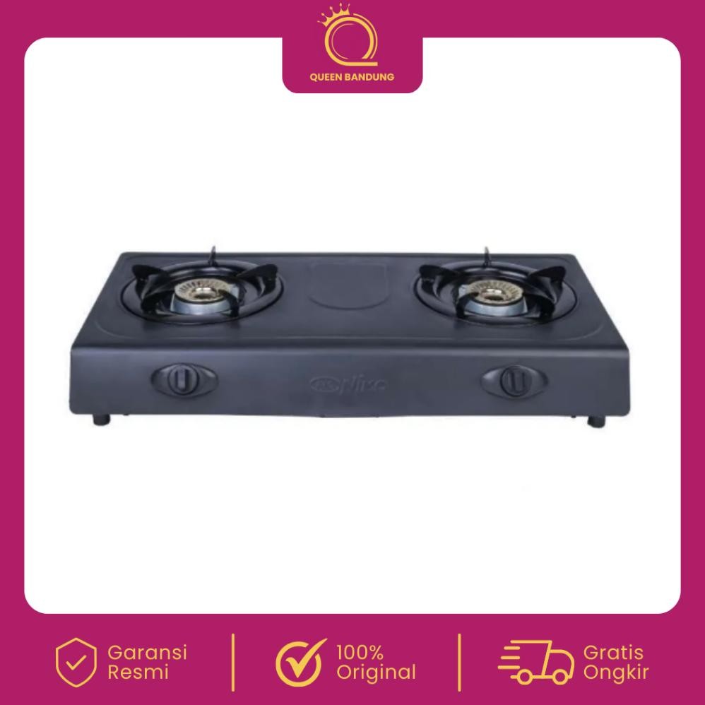 NIKO Kompor Gas Teflon 2 Tungku NK-555