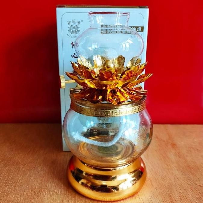 Lentera Lampu Sumbu Minyak Penerangan Sembahyang Lentera Minyak Sayur Parafin Tanah Co