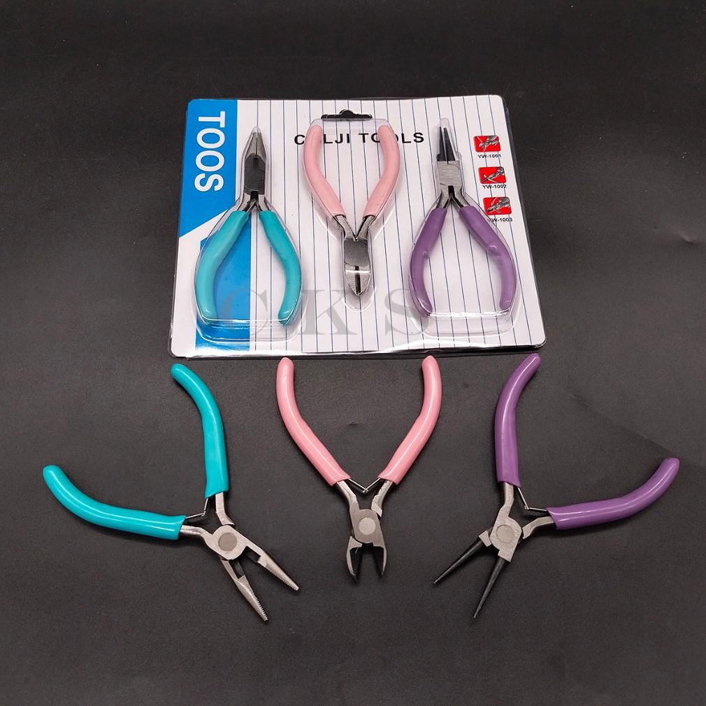 YZ tang set aksesoris / tang kerajinan (isi 3 tang)