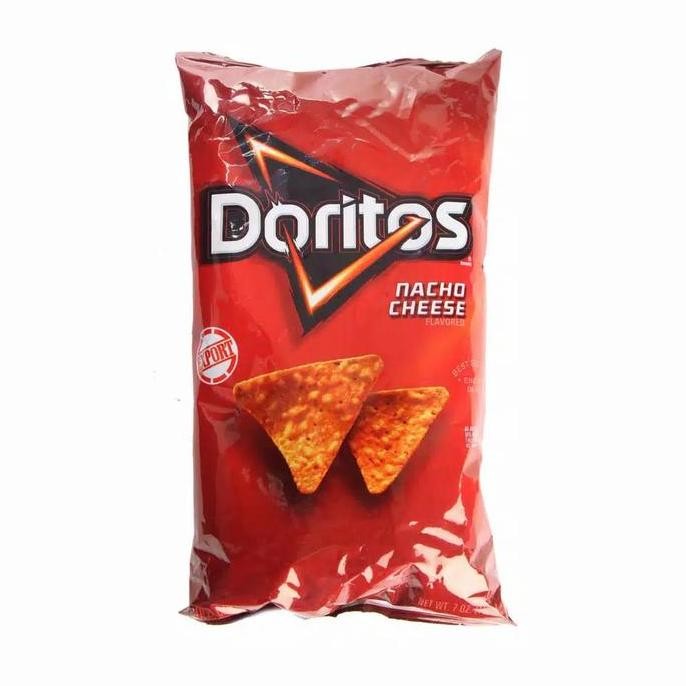 

Promo Doritos Nacho Cheese Snack Import (Made In Usa) 198.4Gr
