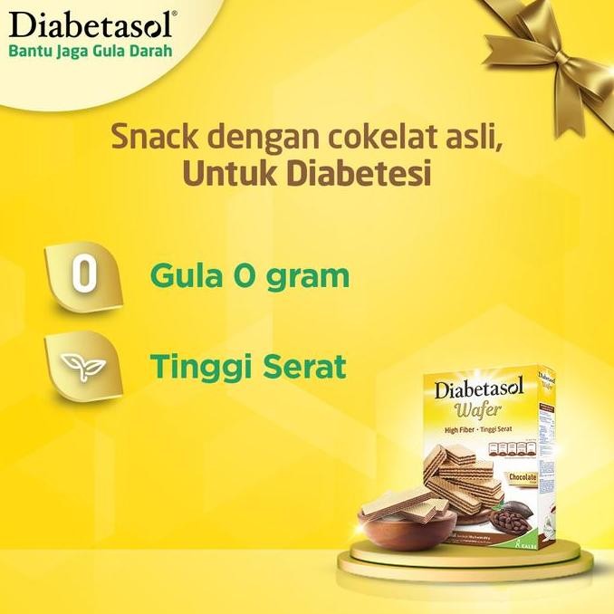 

Grosir Buy 3 Diabetasol Wafer Chocolate 2X50G
