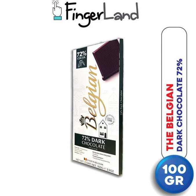 

Promo The Belgian Dark Chocolate 72% 100 Gram Cokelat Hitam