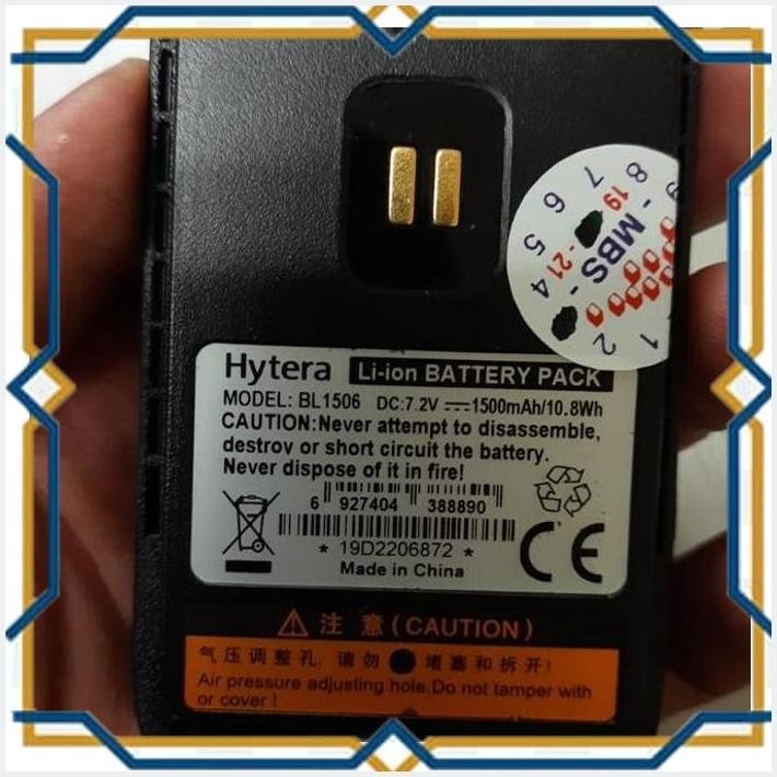 [alf] battery hytera bd508 & bd558 original