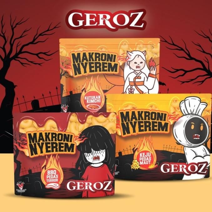 

Murah Geroz - Makroni Nyerem 3 Varian Rasa