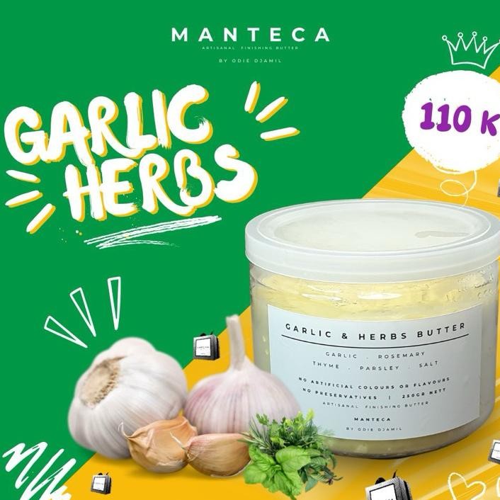 

Manteca Garlic Butter 250 Gr
