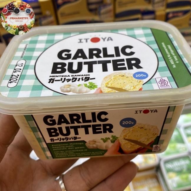 

Itoya Garlic Butter Japan Mentega Bawang Jepang 200 Grm