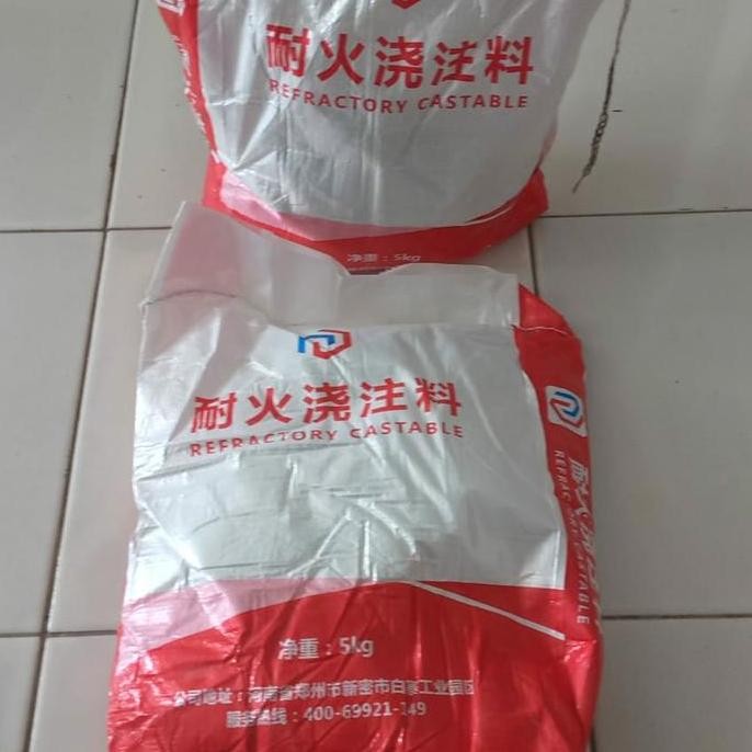 ] semen cor tahan api refractory castable 1karung 5kg