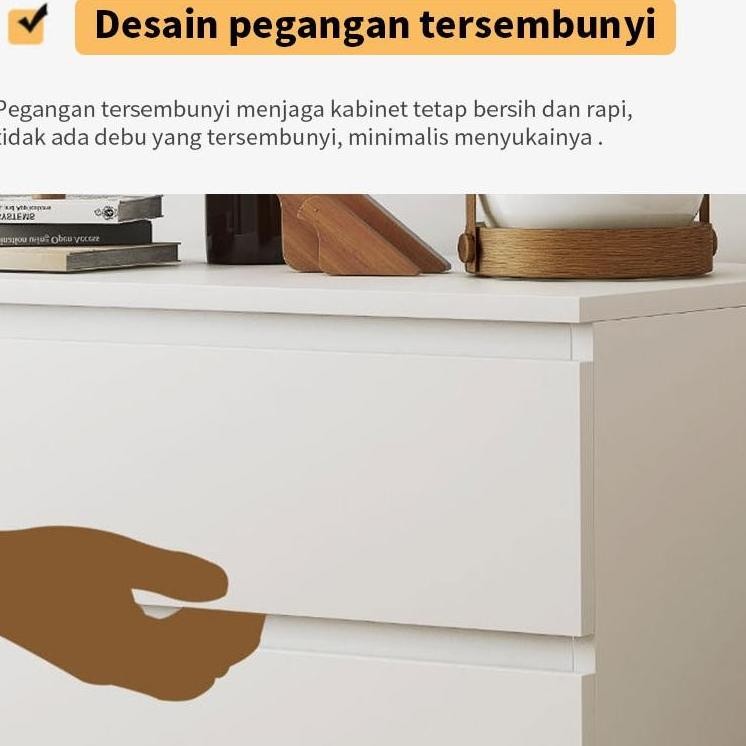 Lemari Laci 4 Susun Lemari kecil Lemari Kayu Lemari Baju Minimalis
