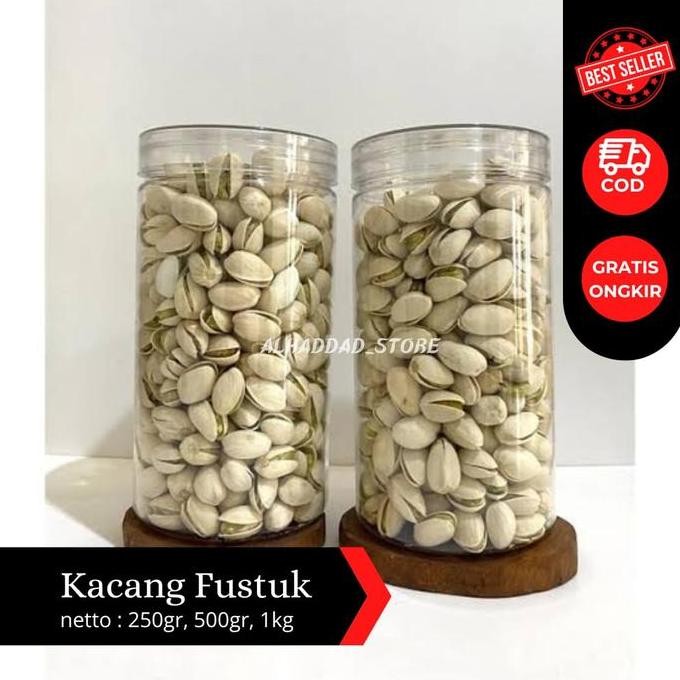 

Grosir Kacang Fustuk Pistachios Fustuck Arab Original Saudi 250Gr 500Gr 1Kg