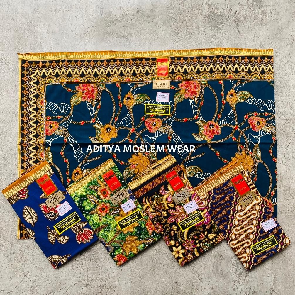 YZ Kain Panjang Batik Halus Topin Cap Cent Samping Kebat Jarik Batik Pekalongan Wanita