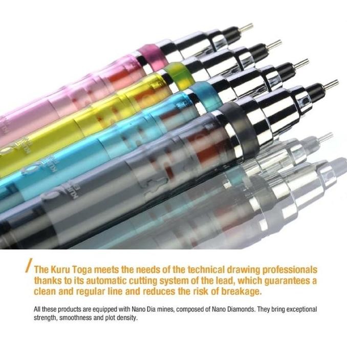 

Termurah PENSIL MEKANIK YANG BISA MERAUT SENDIRI!!! UNI Kurutoga M5-450T 0,5MM