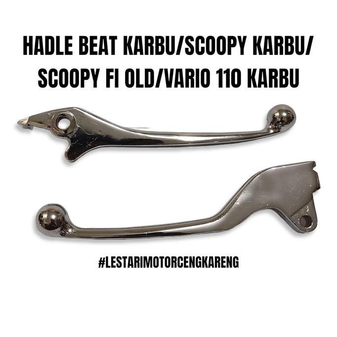 Handle Rem Set Chrome Beat Karbu Scoopy Karbu Spacy Karbu Original