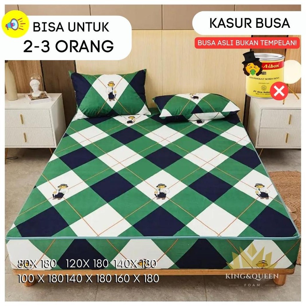 Kasur Busa 2 Orang Banyak DICARI, Kasur Lantai Tebal Empuk Nyaman 120x180, 140x180, 160x180 cm