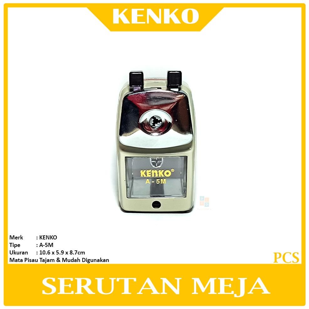 

KENKO - Rautan Pensil - Pencil Sharpener A-5M - Pcs