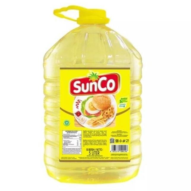 

HIW Minyak goreng sunco botol 5liter jrg 5ltr