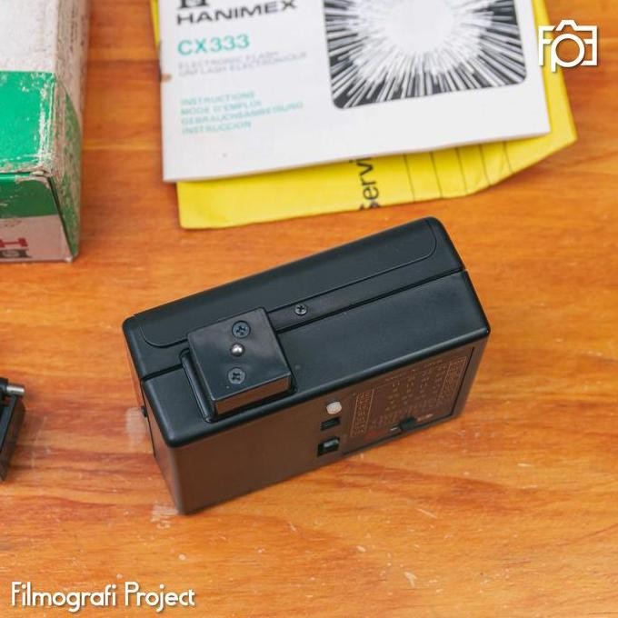 Grosir Flash Hanimex Cx 333 | New Old Stock - Flash Eksternal Untuk Kamera Analog 35Mm Fujica M1 Ric