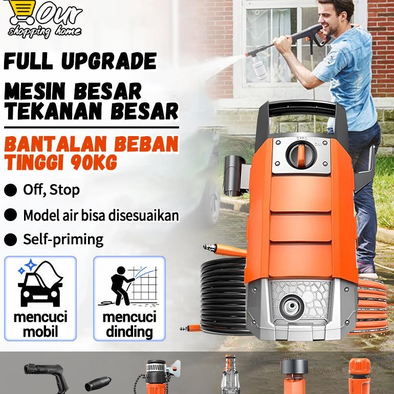 Mesin Cuci Steam Mobil dan Motor /Alat steam cuci motor & mobil / Pressure Washer