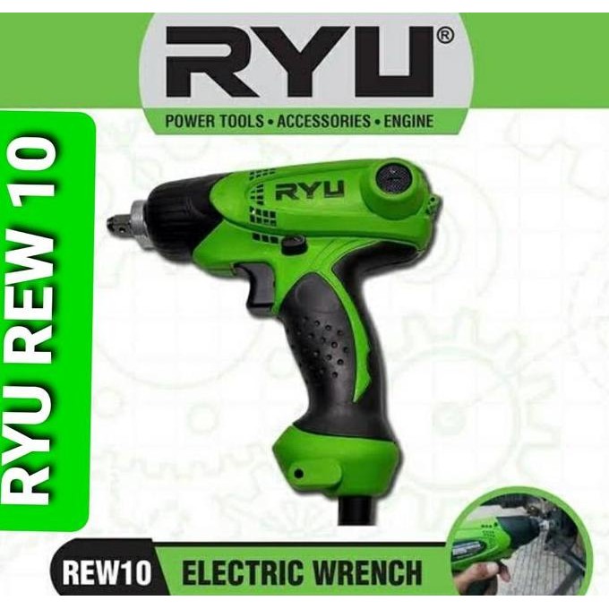 Baru IMPACT WRENCH RYU REW 10 ALAT BUKA BAUT ELEKTRIK LISTRIK RYU