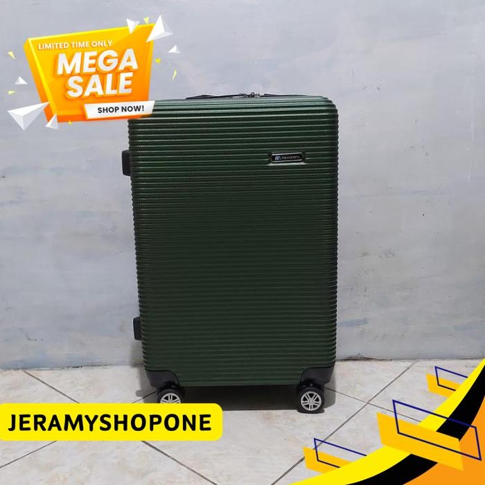 KOPER 24 INCH ORIGINAL BAHAN FIBER RODA 4 GANDA BEST SELLER 