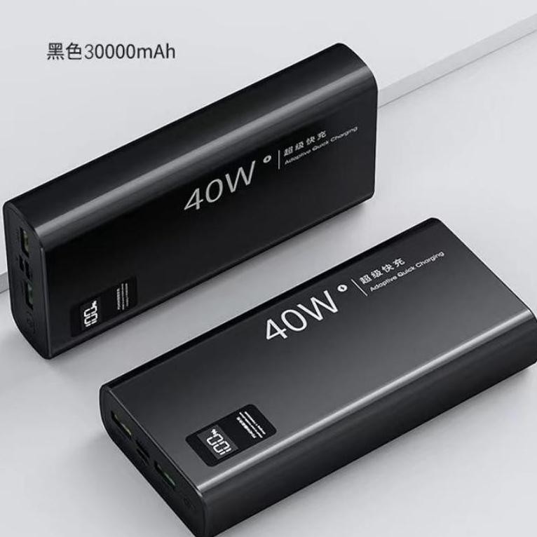Powerbank Daya 30000-50000 Mah Tas LED