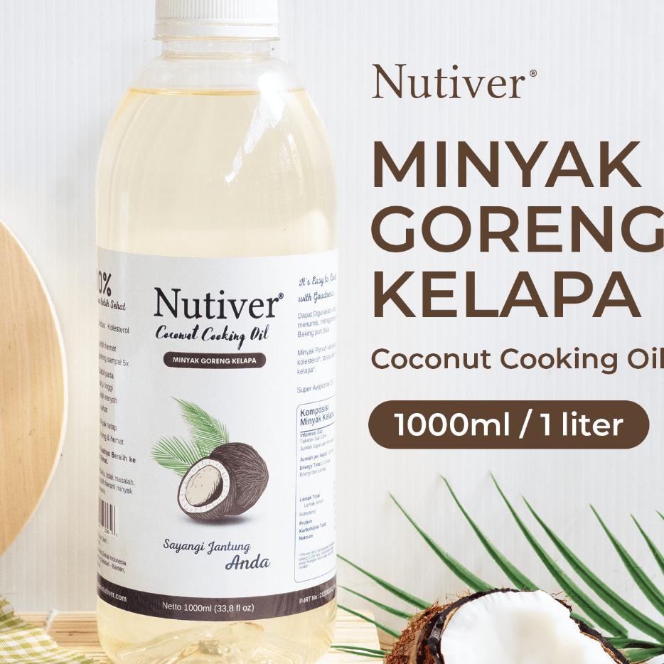 

Nutiver Elapa 1 Liter Coconut Cooing Oil Nya Elapa