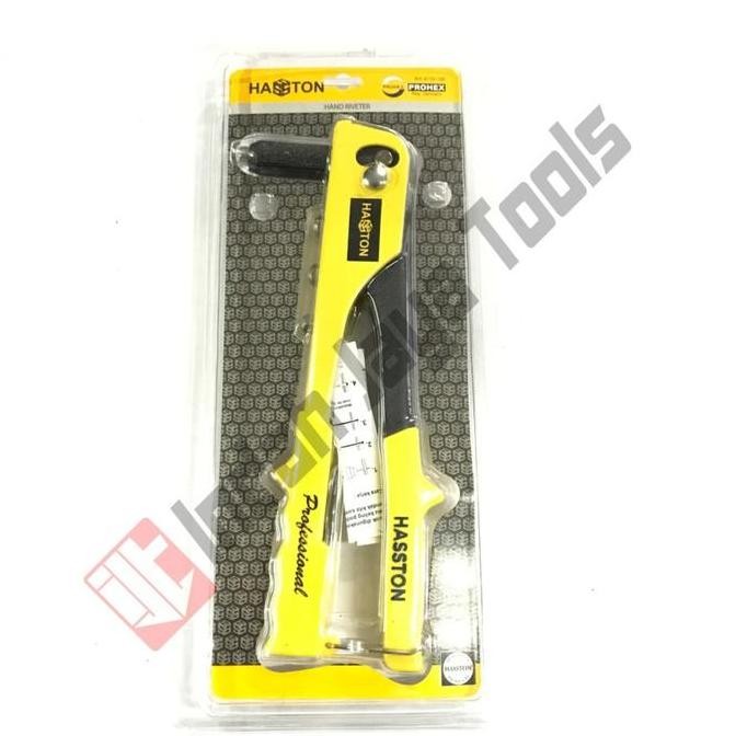 TERMURAH HASSTON 4150-100 TANG RIVET PROFESSIONAL HAND RIVETTER RIPET RIVET RIPET PROHEX