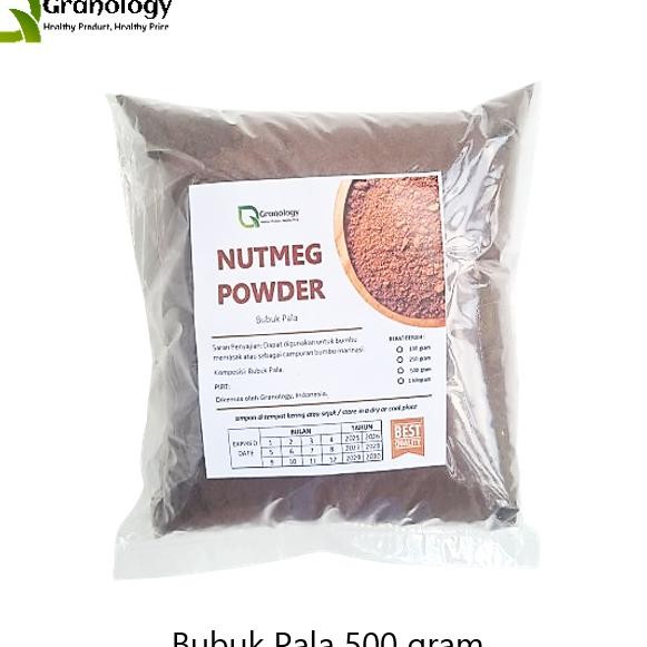 

Pala Bubu Nutmeg Powder Gram By Granology