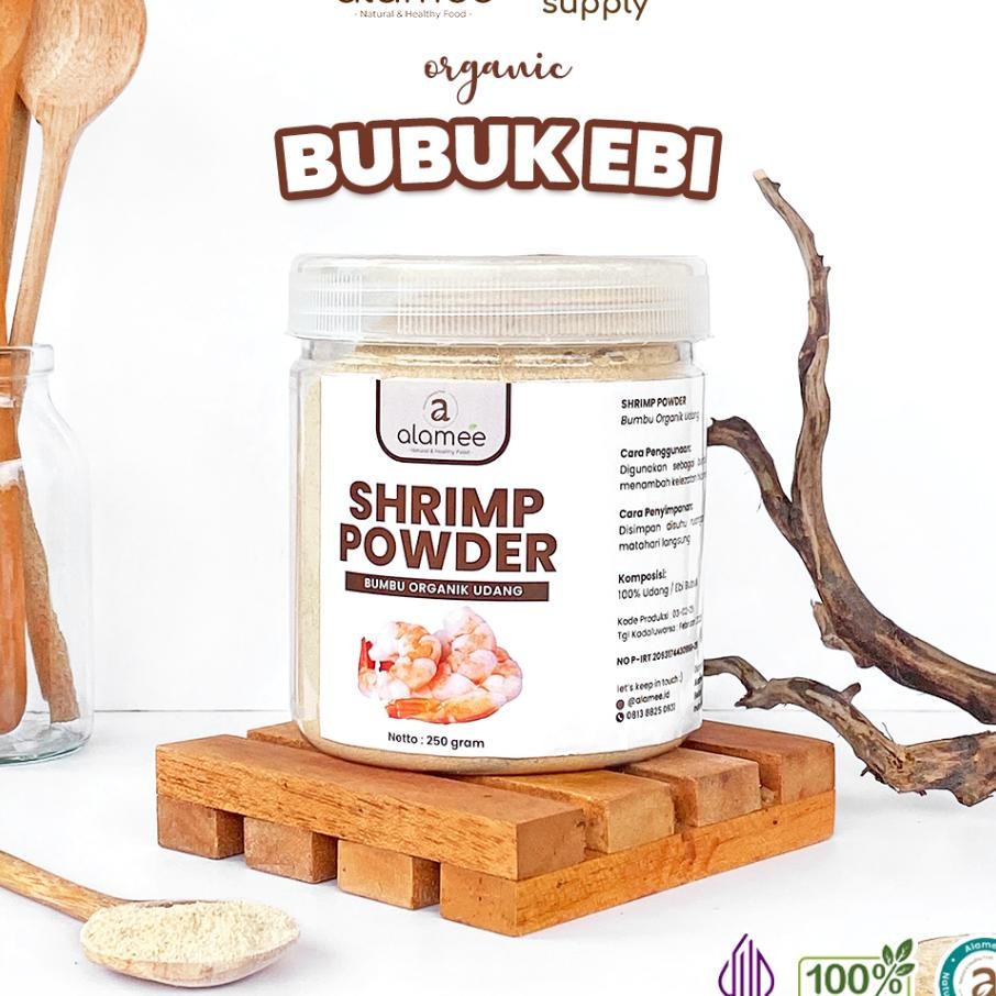 

Ebi Bubu Udang Hrimp Eaoning Powder Bumbu Dapur Maa Organi Maaan Nt Indoneia
