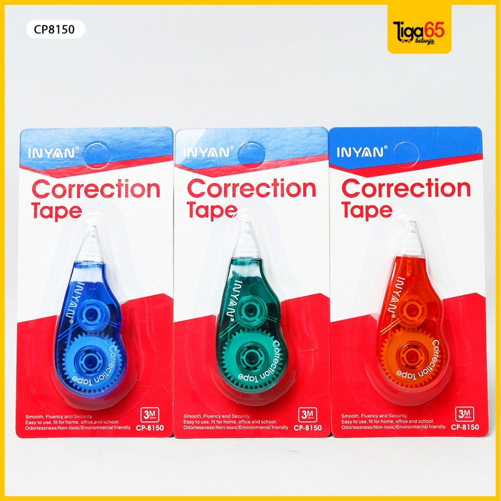 

Correction Tape / Tip-Ex Kertas Roll / Tipe X Kertas Pulpen / Pita Koreksi Cp8150