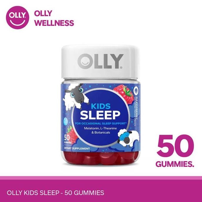 Terlaris Olly Kids Sleep - 50 Gummies Melatonin SALE