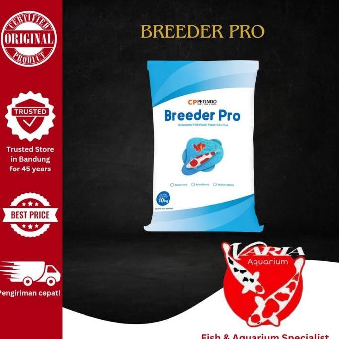 Pakan Ikan Koi BREEDER PRO 10 Kg Pakan Ikan Karungan 10kg