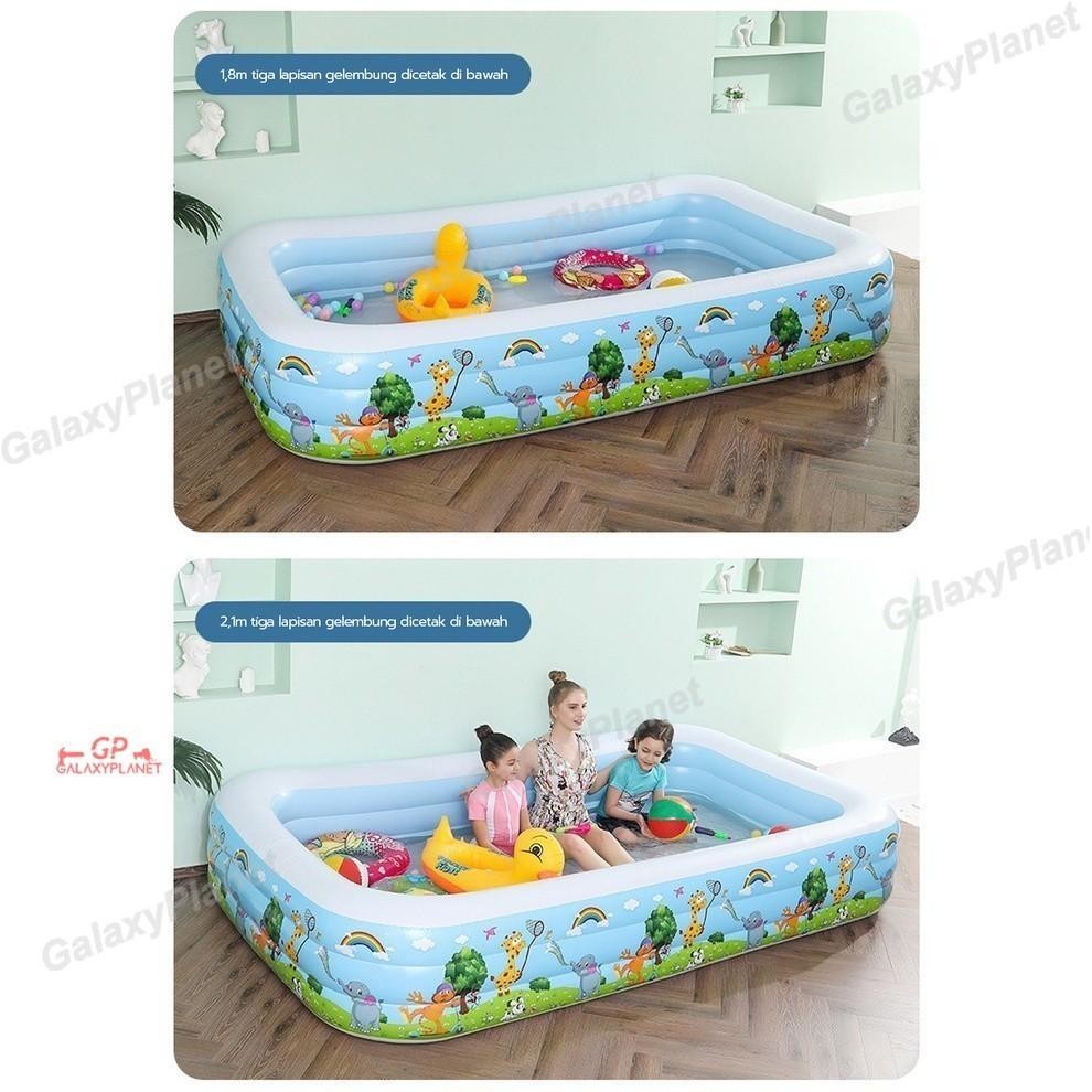 Kolam Renang Anak Jumbo/Balon Renang Anak/Mainan Kolam Renang Anak Balon Renang Anak Kolam Karet/Lar