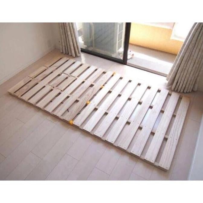 Alas Kasur Kayu Lantai Dipan Divan Tempat Tidur Co