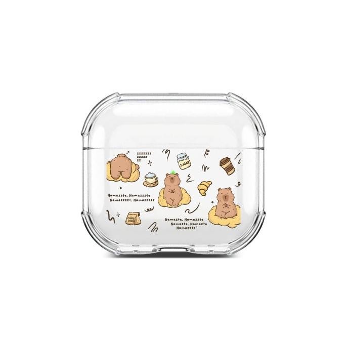 Case Airpods Gen 1 2 3 Pro 2 Samsung Buds Case Cassion Coffeebara New Stok