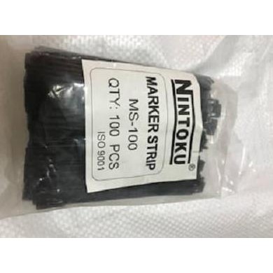 

Marker Strip MS 100 = 100X9X6mm Nintoku