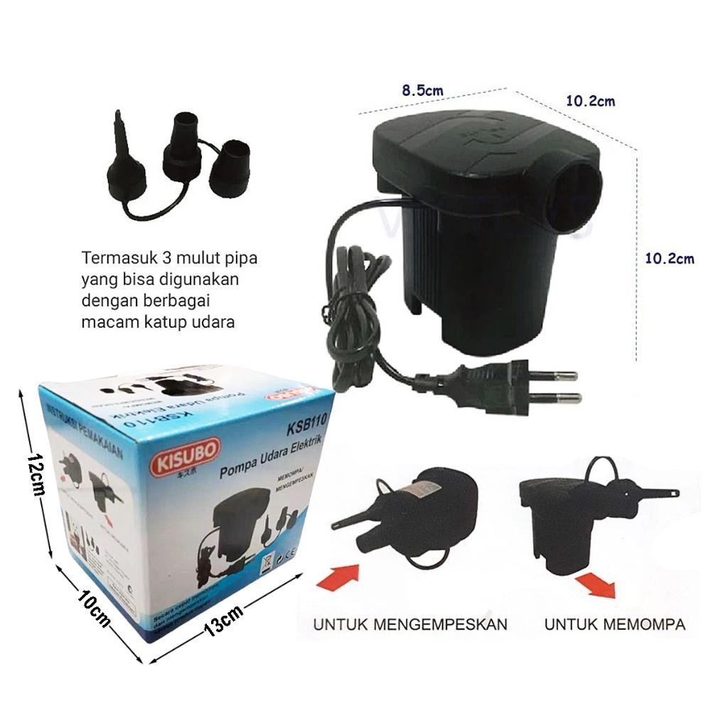 Kisubo Pompa Elektrik Kolam Renang Anak Pompa Listrik / Pompa Listrik Kolam Renang 2In1
