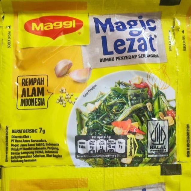 

HIW 72pcs Maggi Magic Lezat Bumbu Penyedap Serbaguna