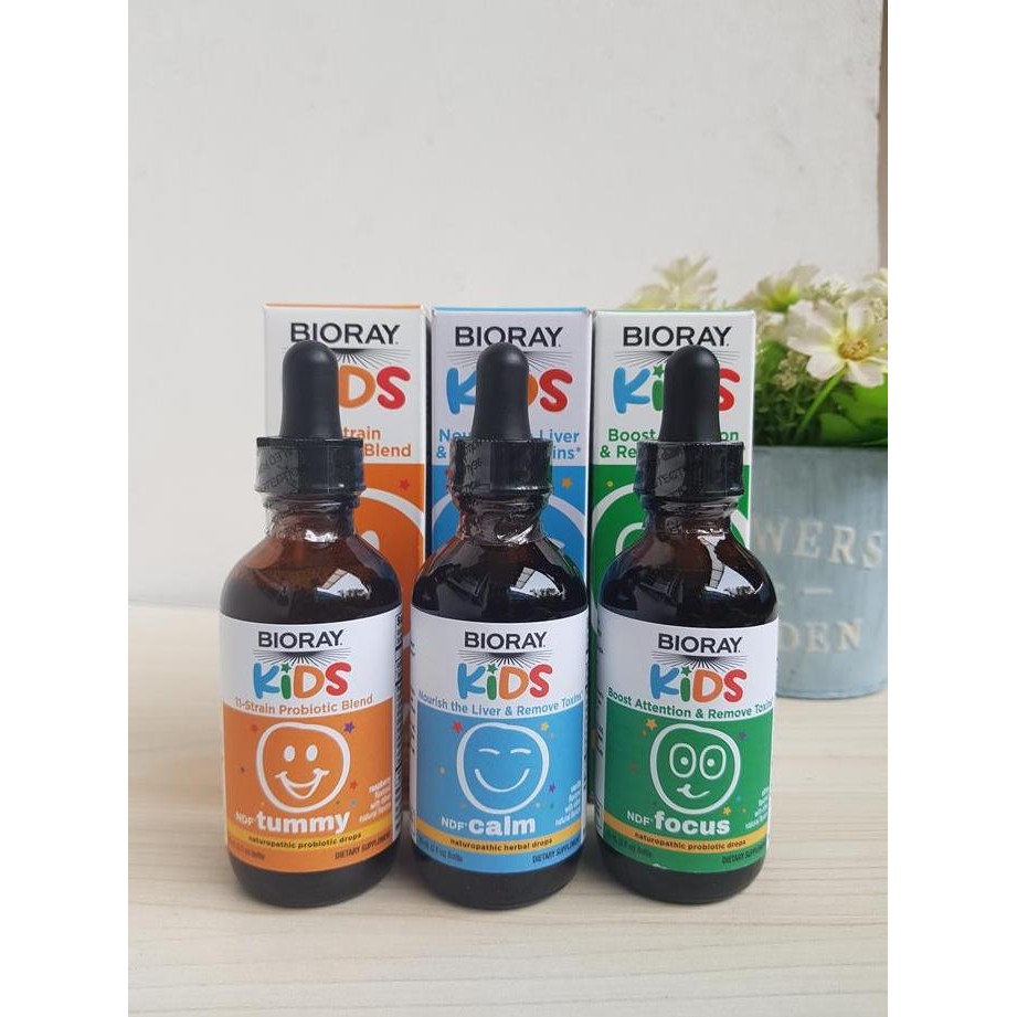 Terlaris Bioray Kids NDF Tummy Probiotic Bioray Kids Calm Happy Focus Immune SALE