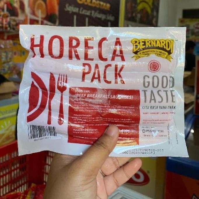 

HIW Bernardi Horeca Sosis Sapi 500 gram