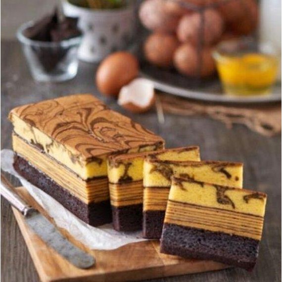 

HIW [3in1] Kue Lapis Surabaya/Spikoe - Lapis Legit - Brownies Resep Kuno