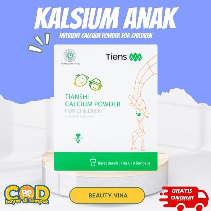 Terlaris Susu Kalsium Anak Tianshi Calcium Powder For Children Kalsium Anak Tiens / Kalsium Mongolia
