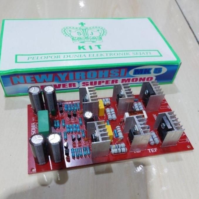 Kit Power Super Driver Yiroshi Mk 5 200-2000Watt Driver /Yiroshi Mk5 New Stok